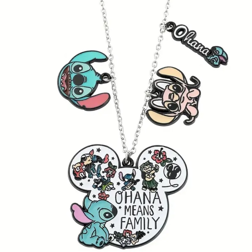 Stitch Necklace. New.